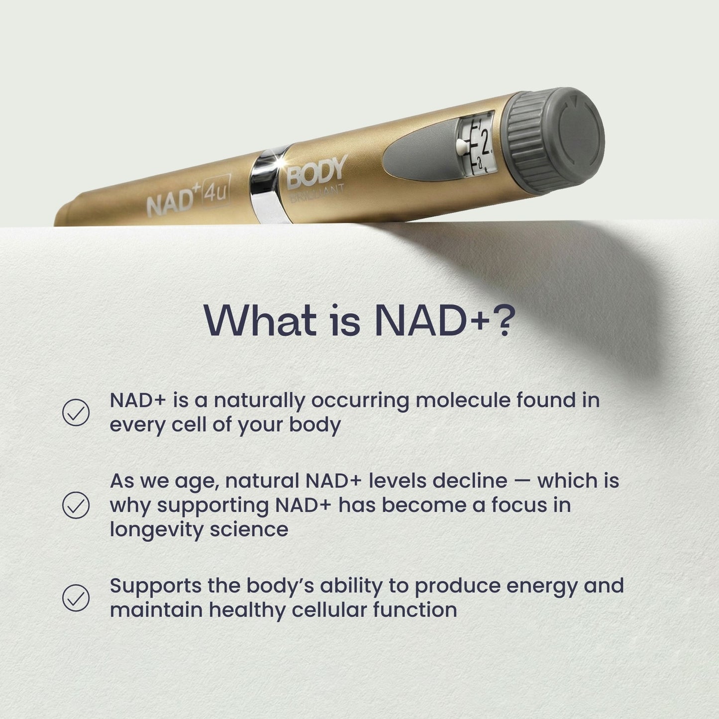 NAD+ 4u Pen Starter Kit (1000mg)